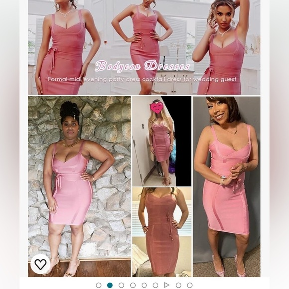 Womens Rayon Belt Detail Bandage Bodycon Party Dress new - Picture 4 of 12